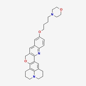Chemical structure of CQ-Lyso