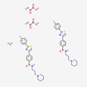 Chemical structure of AF488 DBCO ditriethylamine