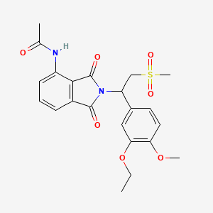 Chemical structure of (Rac)-Apremilast