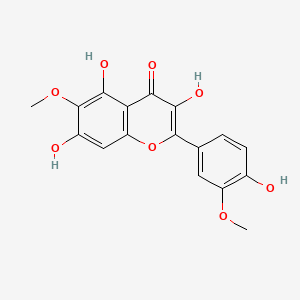 Chemical structure of Spinacetin