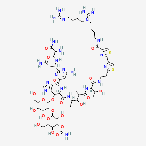 Chemical structure of Bleomycin B4
