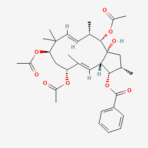 Chemical structure of Euphornin