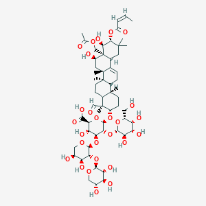 Chemical structure of Theasaponin E2