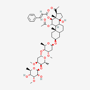 Chemical structure of Condurango glycoside A