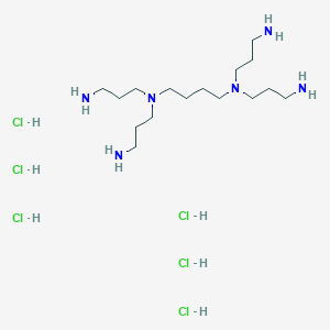Chemical structure of Thermohexamine hydrochloride