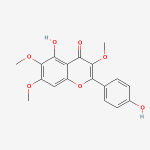 Chemical structure of Penduletin