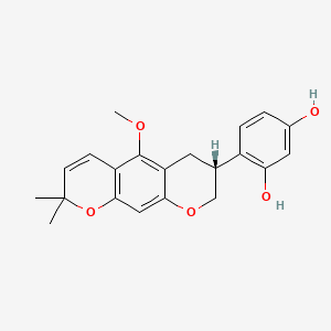 Chemical structure of Neorauflavane