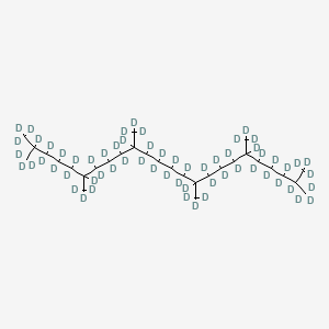 Chemical structure of Squalane-d62