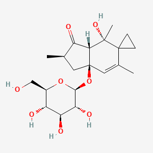 Chemical structure of Ptaquiloside