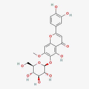 Chemical structure of Pedaliin