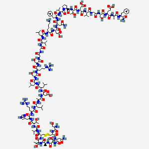 Chemical structure of β-CGRP (mouse)