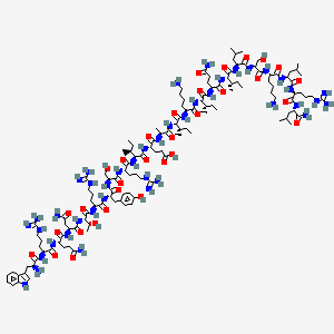 Chemical structure of Myostatin inhibitory peptide 7
