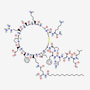 Chemical structure of Rusfertide