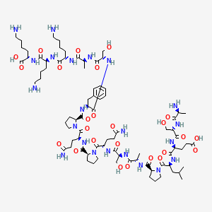 Chemical structure of ATR kinase substrate peptide