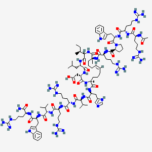 Chemical structure of aStAx-35R TFA