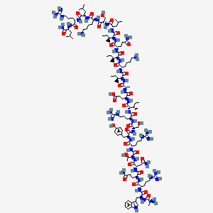 Chemical structure of Myostatin inhibitory peptide 2