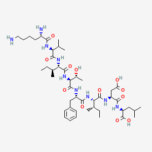 Chemical structure of SIIVFEKL TFA