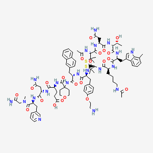 Chemical structure of Icotrokinra