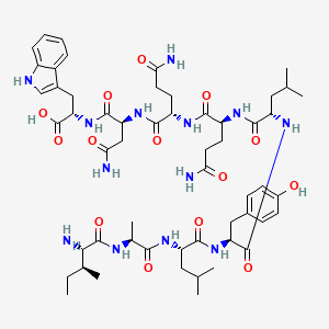Chemical structure of IALYLQQNW