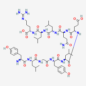 Chemical structure of α-Casozepine