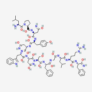 Chemical structure of Kisspeptin 13 TFA