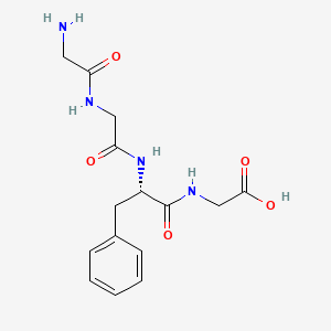 Chemical structure of Gly-Gly-Phe-Gly