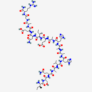 Chemical structure of OVA peptide