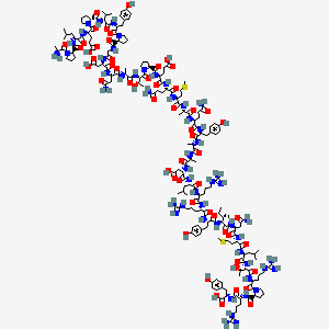 Chemical structure of Pancreatic polypeptide TFA