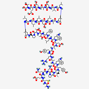 Chemical structure of pH-Low Insertion Peptide TFA