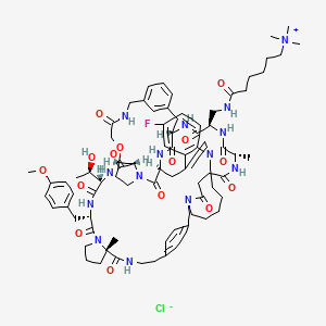 Chemical structure of Enlicitide chloride