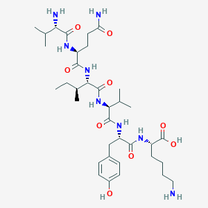 Chemical structure of PHF6 TFA