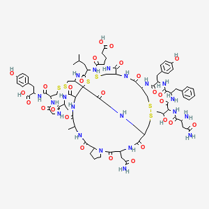 Chemical structure of Enterotoxin STp (E· coli) (TFA)