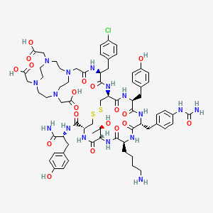 Chemical structure of DOTA-LM3