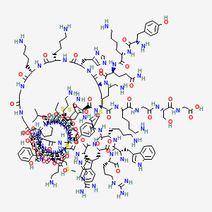 Chemical structure of Crotamine TFA