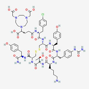 Chemical structure of NODAGA-LM3
