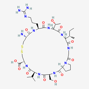 Chemical structure of CRT
