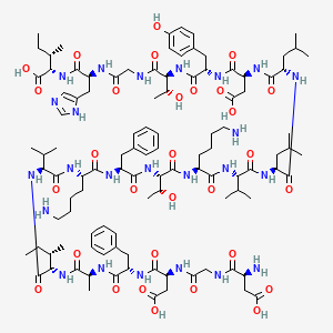 Chemical structure of AChRα(97-116)