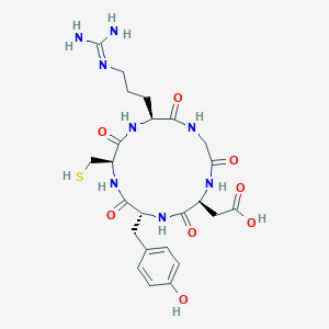 Chemical structure of Cyclo(RGDyC) TFA