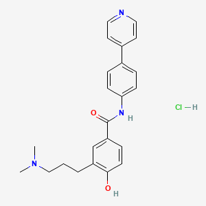 Chemical structure of GR 55562 hydrochloride