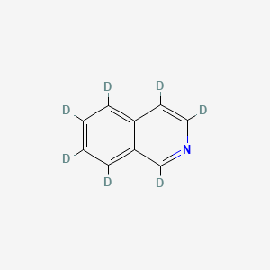 Chemical structure of Isoquinoline-d7
