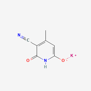 Chemical structure of hUP1-IN-1 potassium