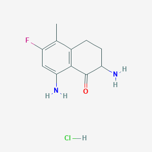 Chemical structure of Exatecan Intermediate 4