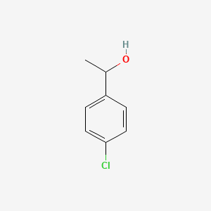 Chemical structure of 1-(4-Chlorophenyl)ethanol
