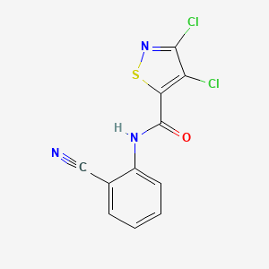 Chemical structure of Isotianil