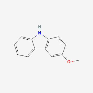 Chemical structure of 3-Methoxy-9H-Carbazole