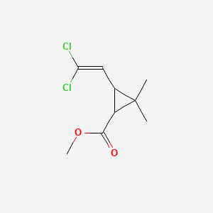 Chemical structure of Permethrinic acid methyl ester