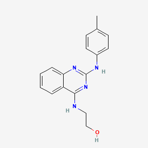 Chemical structure of Z57346765