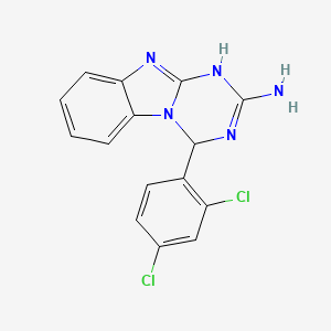 Chemical structure of Topoisomerase II inhibitor 14