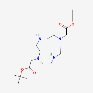 Chemical structure of DO2A-tert-butyl ester