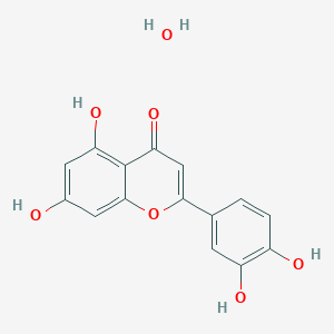 Chemical structure of Luteolin monohydrate